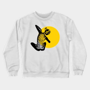 Yoga Women Pose Crewneck Sweatshirt